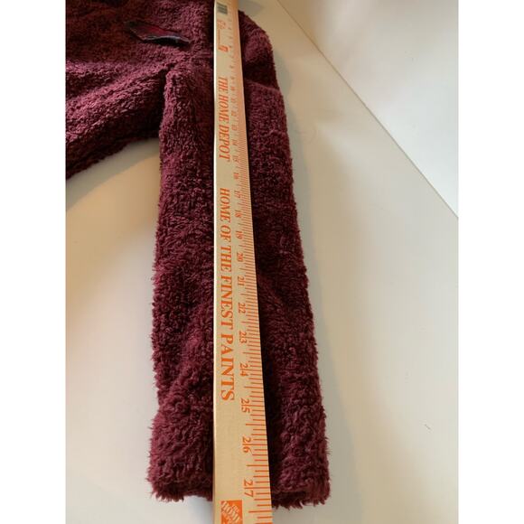 Pendleton women’s full zip fleece teddy jacket sz small red - Picture 12 of 12